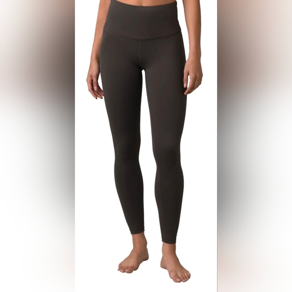 prAna Layna 7/8 Leggings XS Or Large Dark Iron Gray High Waist Stretch - Picture 2 of 12
